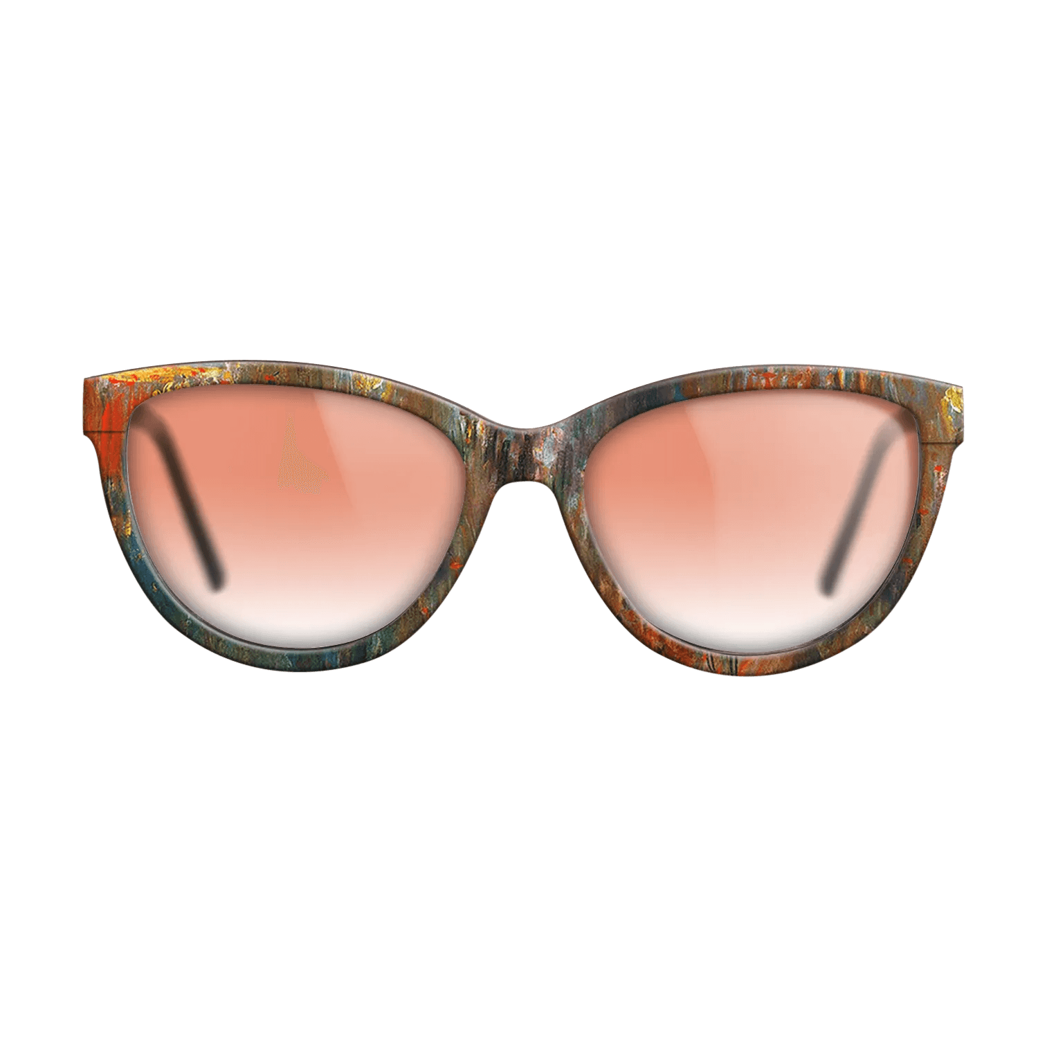 Oil Painting on Straight Grain Walnut: Rococo - Leicester Square at Night, 1901 - Claude Monet - The Maiden - Cat - 1153 - SIRIS wood optic