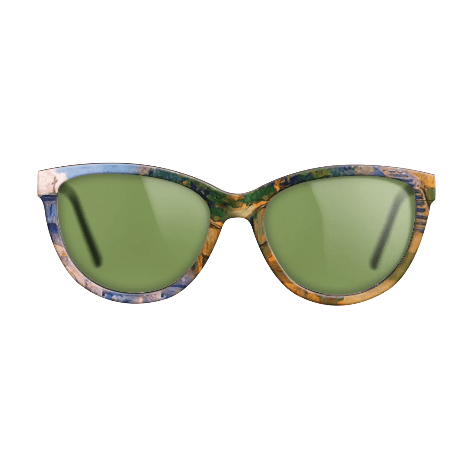 Oil Painting on Straight Grain Walnut: Rococo - Namaiesti Monastery, 1901 - Nicolae Vermont - The Maiden - Cat - 776 - SIRIS wood optic