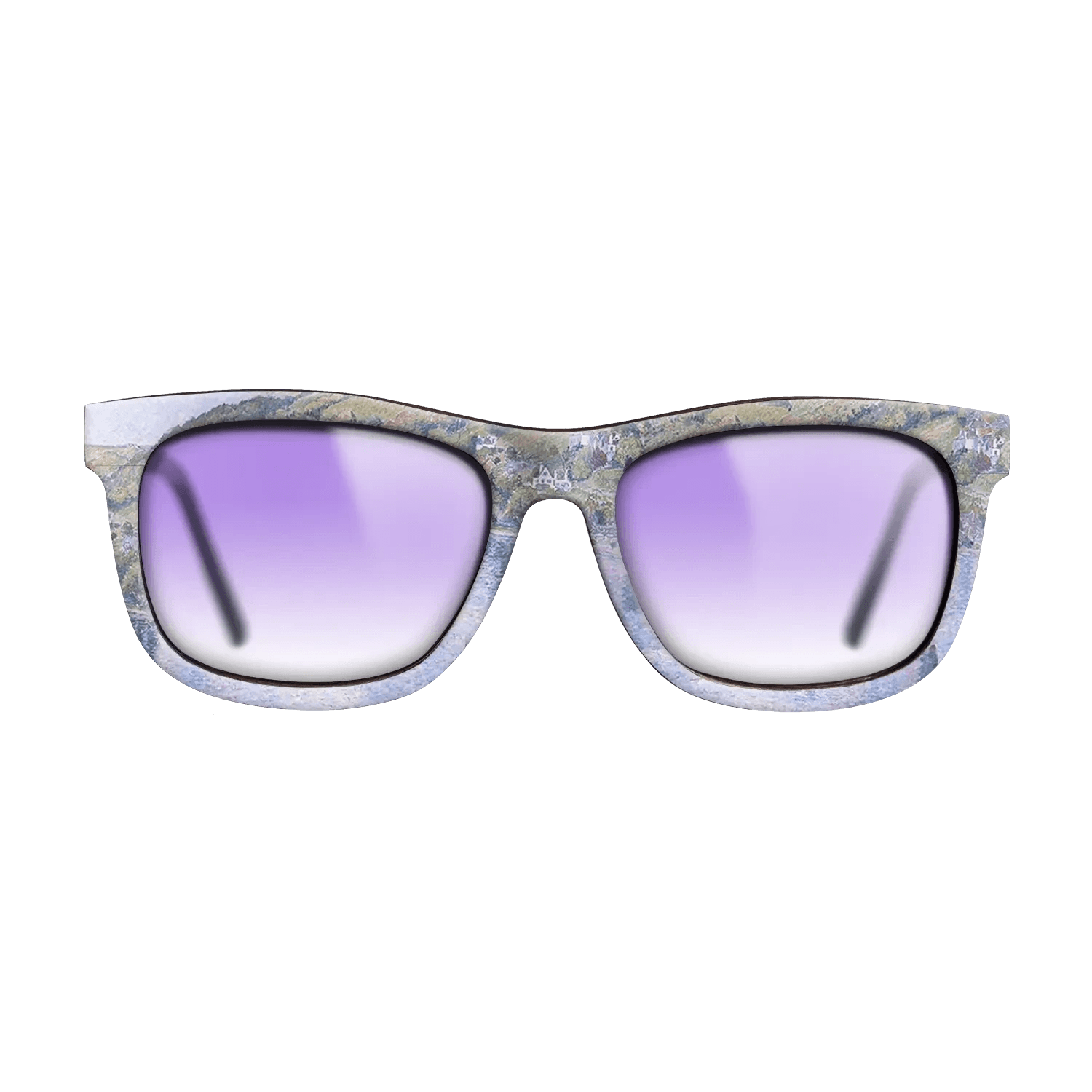 Oil Painting on Straight Grain Walnut: Rococo - On the Dart, 1922 - Lucien Pissarro - The Hero - Square - 1415 - SIRIS wood optic