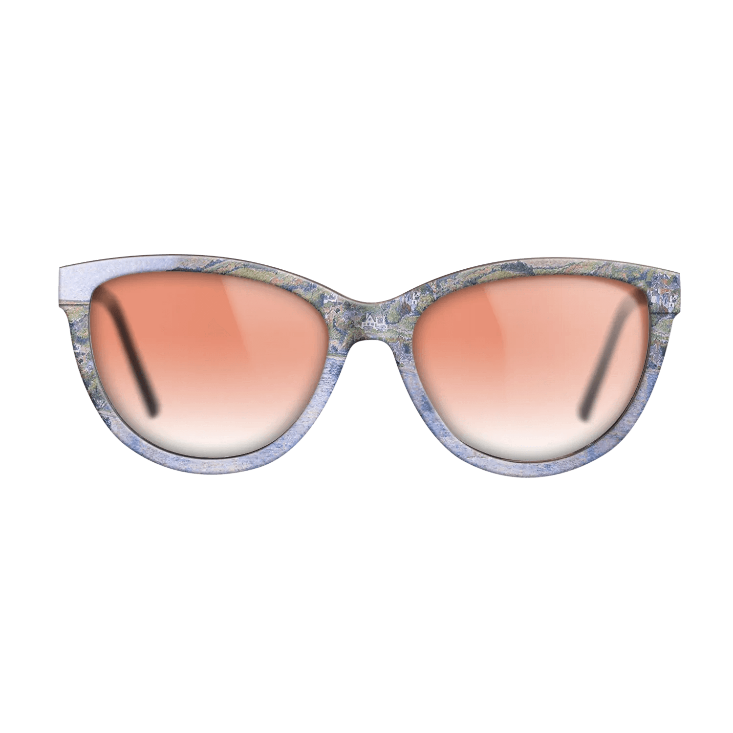 Oil Painting on Straight Grain Walnut: Rococo - On the Dart, 1922 - Lucien Pissarro - The Maiden - Cat - 1415 - SIRIS wood optic