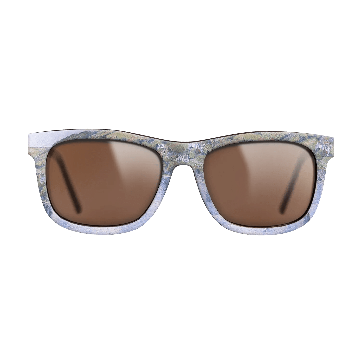 Oil Painting on Straight Grain Walnut: Rococo - On the Dart, 1922 - Lucien Pissarro - The Hero - Square - 1415 - SIRIS wood optic