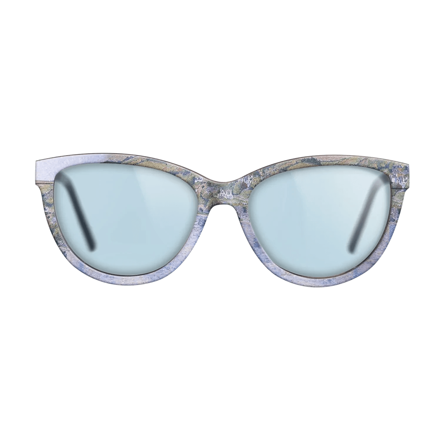 Oil Painting on Straight Grain Walnut: Rococo - On the Dart, 1922 - Lucien Pissarro - The Maiden - Cat - 1415 - SIRIS wood optic