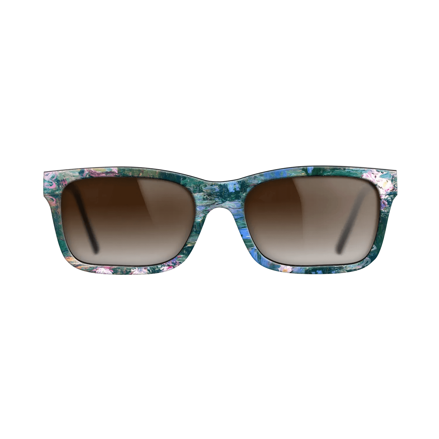 Oil Painting on Straight Grain Walnut: Rococo - Parliament, Reflections on the Thames, 1905 - Claude Monet - The Sage - Rectangle - 1515 - SIRIS wood optic