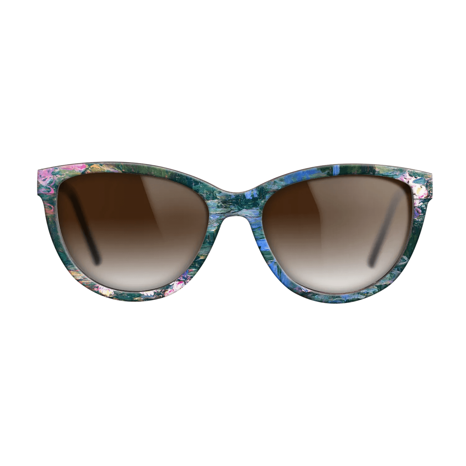 Oil Painting on Straight Grain Walnut: Rococo - Parliament, Reflections on the Thames, 1905 - Claude Monet - The Maiden - Cat - 1515 - SIRIS wood optic