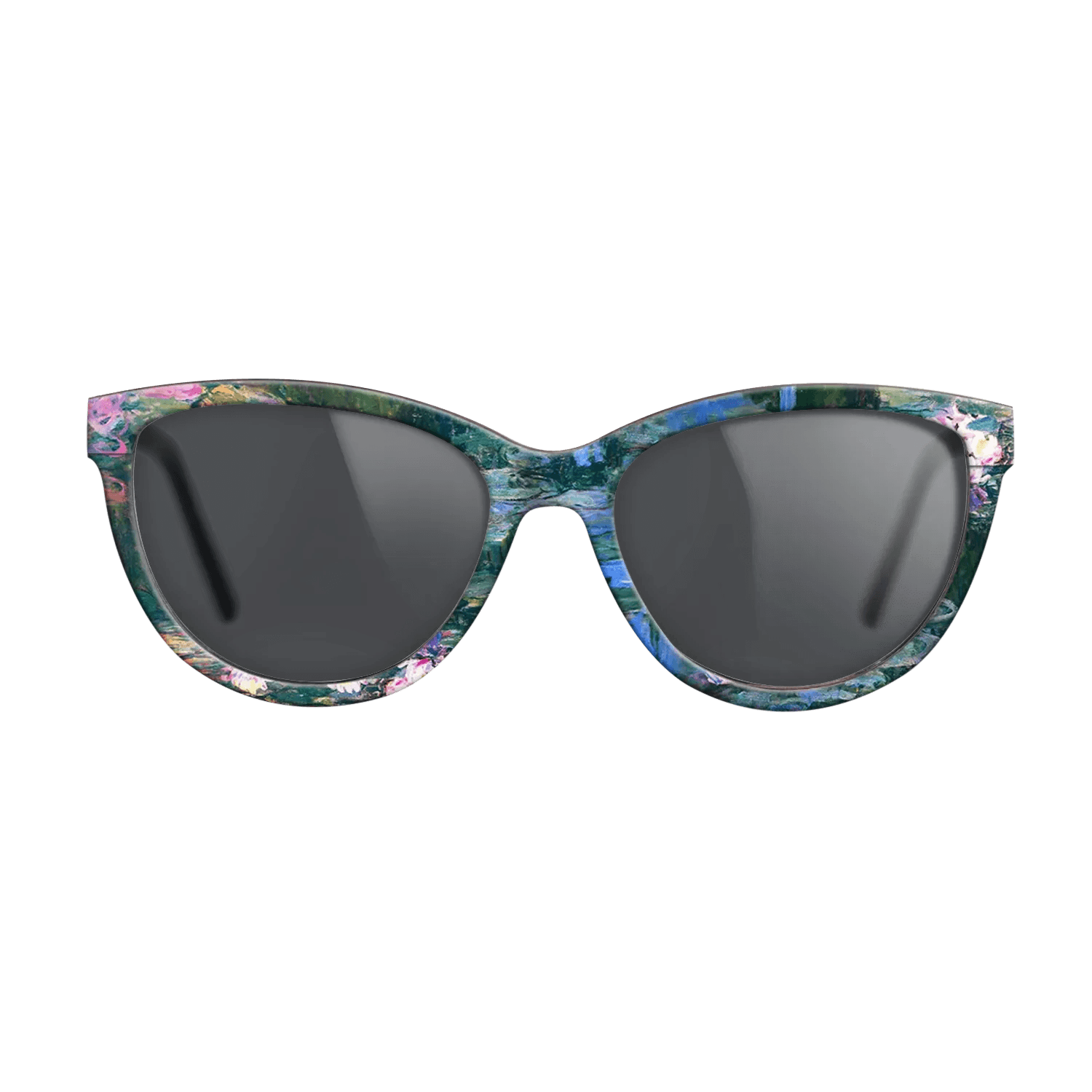 Oil Painting on Straight Grain Walnut: Rococo - Parliament, Reflections on the Thames, 1905 - Claude Monet - The Maiden - Cat - 1515 - SIRIS wood optic