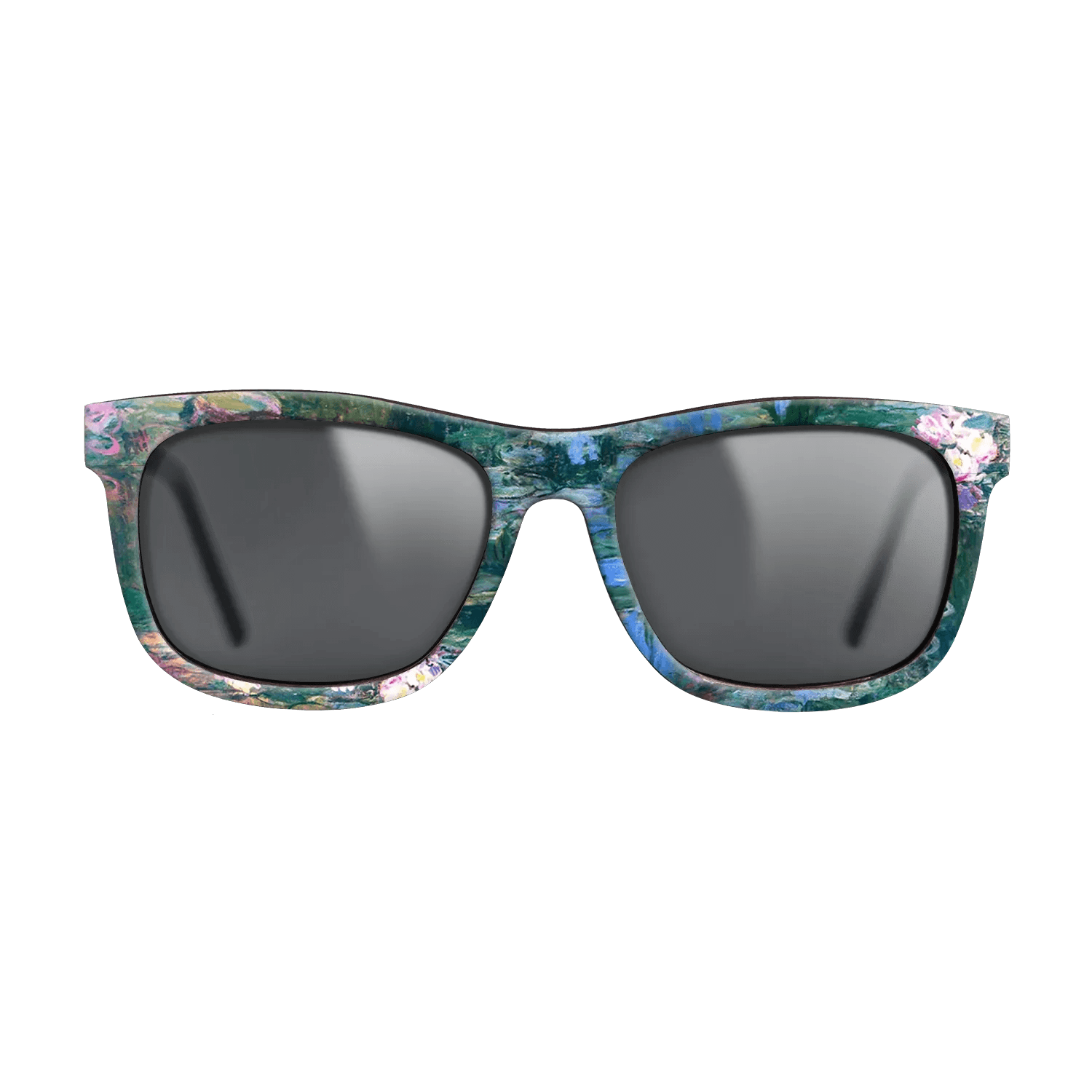 Oil Painting on Straight Grain Walnut: Rococo - Parliament, Reflections on the Thames, 1905 - Claude Monet - The Hero - Square - 1515 - SIRIS wood optic