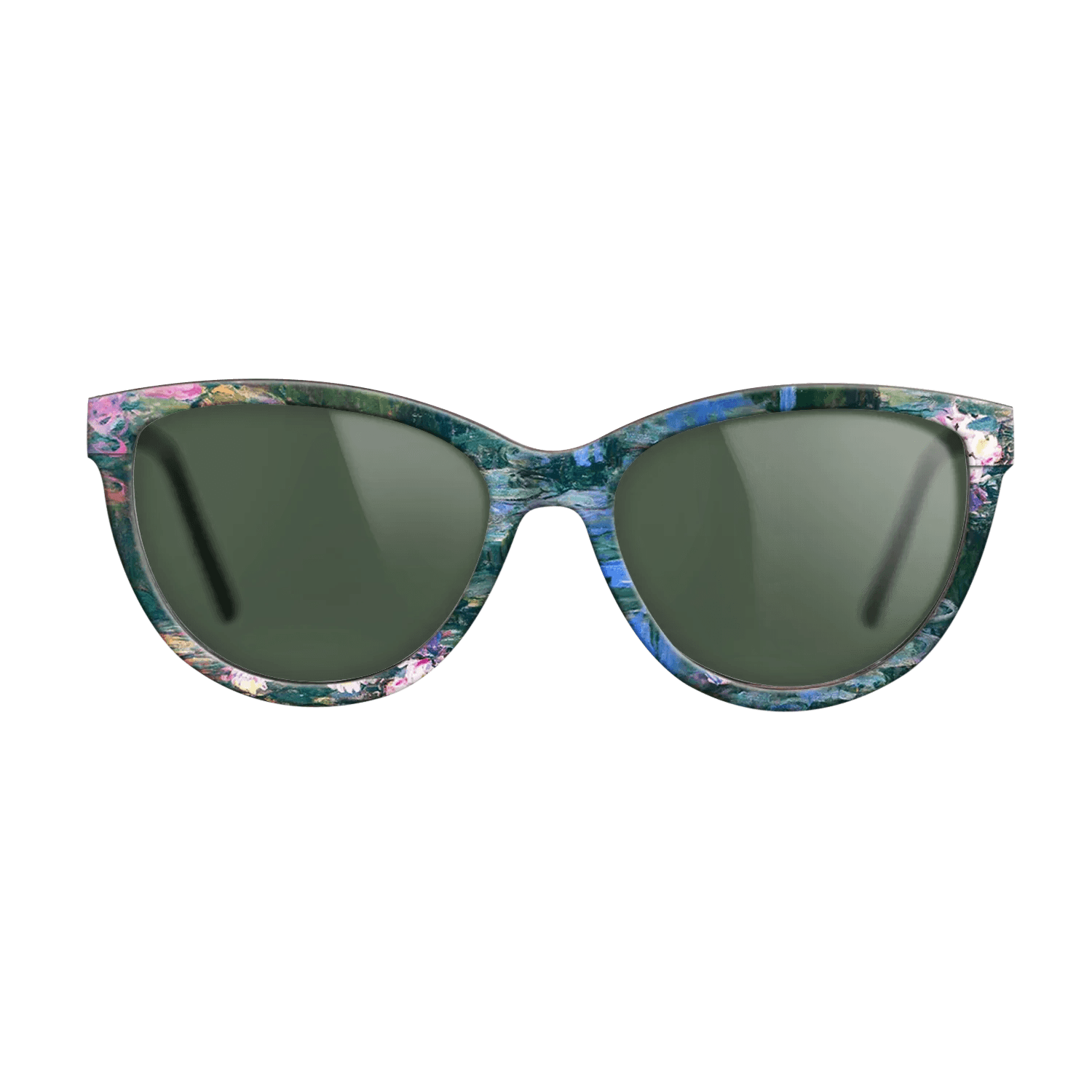 Oil Painting on Straight Grain Walnut: Rococo - Parliament, Reflections on the Thames, 1905 - Claude Monet - The Maiden - Cat - 1515 - SIRIS wood optic