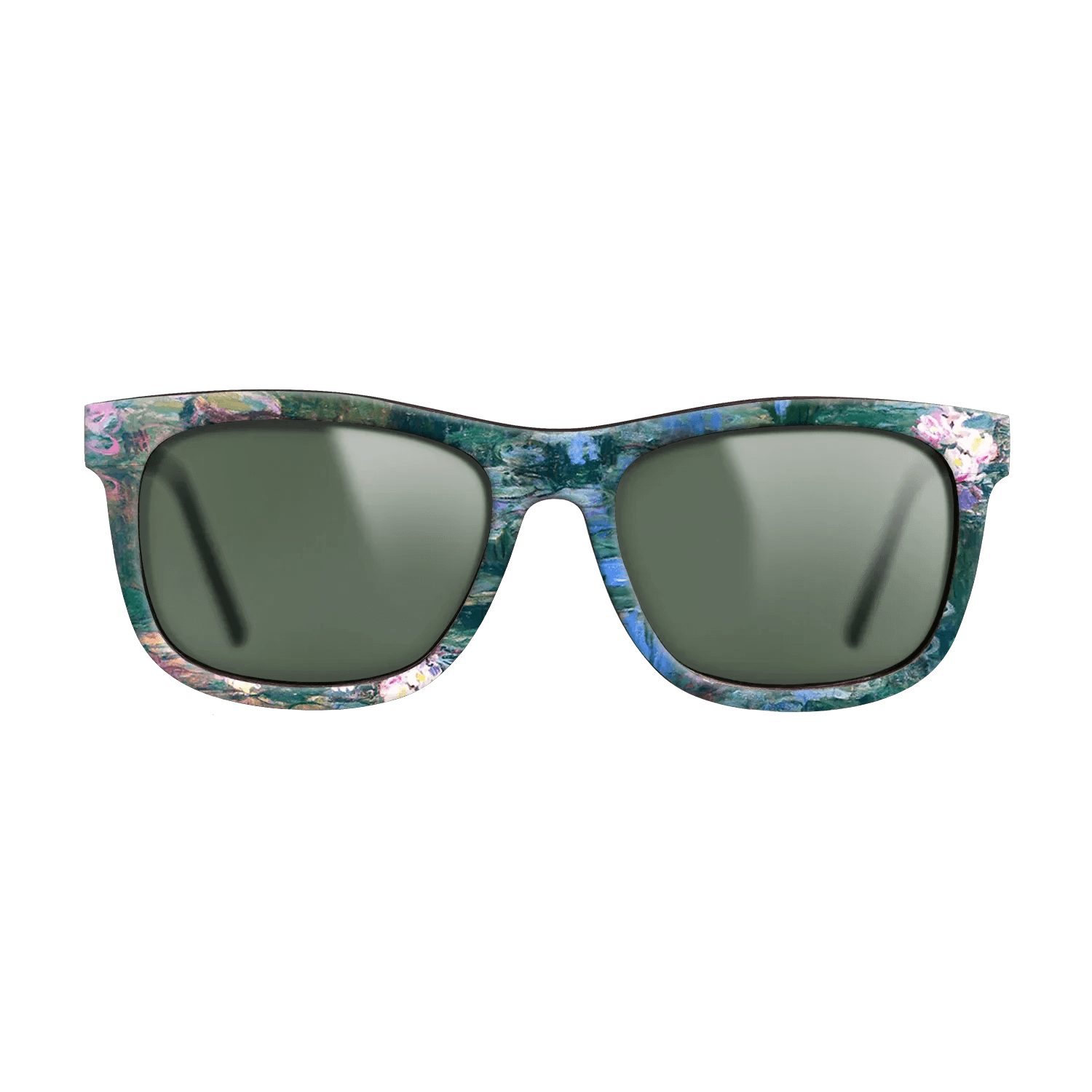 Oil Painting on Straight Grain Walnut: Rococo - Parliament, Reflections on the Thames, 1905 - Claude Monet - The Hero - Square - 1515 - SIRIS wood optic