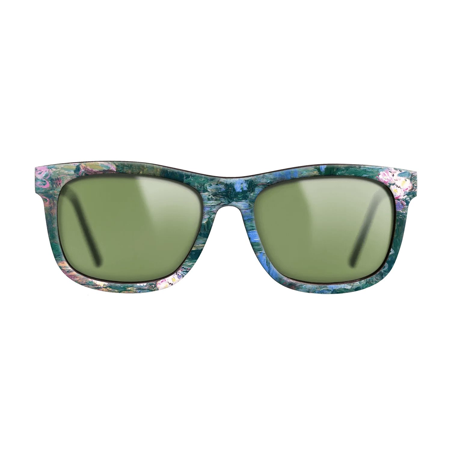 Oil Painting on Straight Grain Walnut: Rococo - Parliament, Reflections on the Thames, 1905 - Claude Monet - The Hero - Square - 1515 - SIRIS wood optic