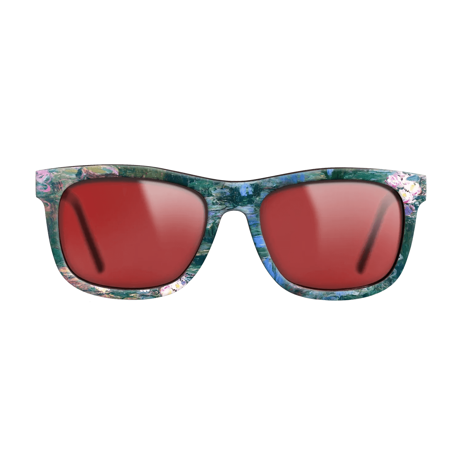 Oil Painting on Straight Grain Walnut: Rococo - Parliament, Reflections on the Thames, 1905 - Claude Monet - The Hero - Square - 1515 - SIRIS wood optic