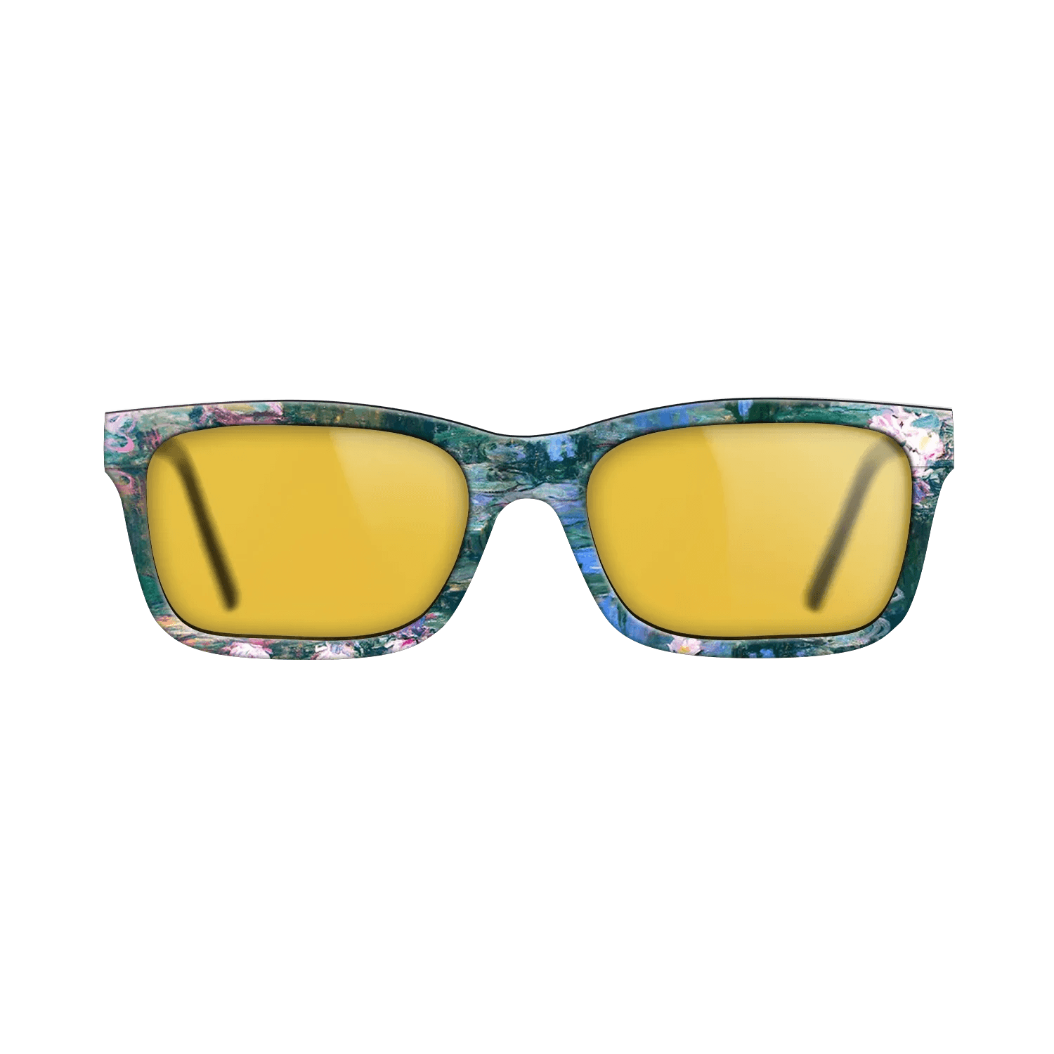 Oil Painting on Straight Grain Walnut: Rococo - Parliament, Reflections on the Thames, 1905 - Claude Monet - The Sage - Rectangle - 1515 - SIRIS wood optic