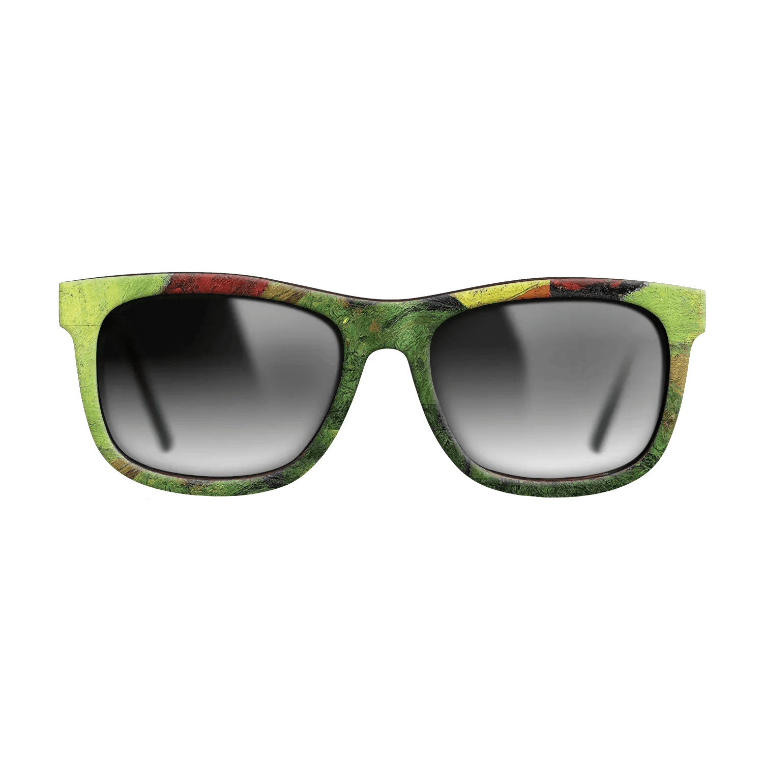 Oil Painting on Straight Grain Walnut: Rococo - Paul Gauguin (Man in a Red Beret), 1888 - Vincent van Gogh - The Hero - Square - 717 - SIRIS wood optic