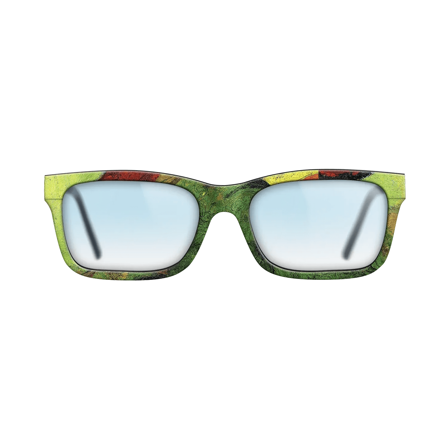 Oil Painting on Straight Grain Walnut: Rococo - Paul Gauguin (Man in a Red Beret), 1888 - Vincent van Gogh - The Sage - Rectangle - 717 - SIRIS wood optic