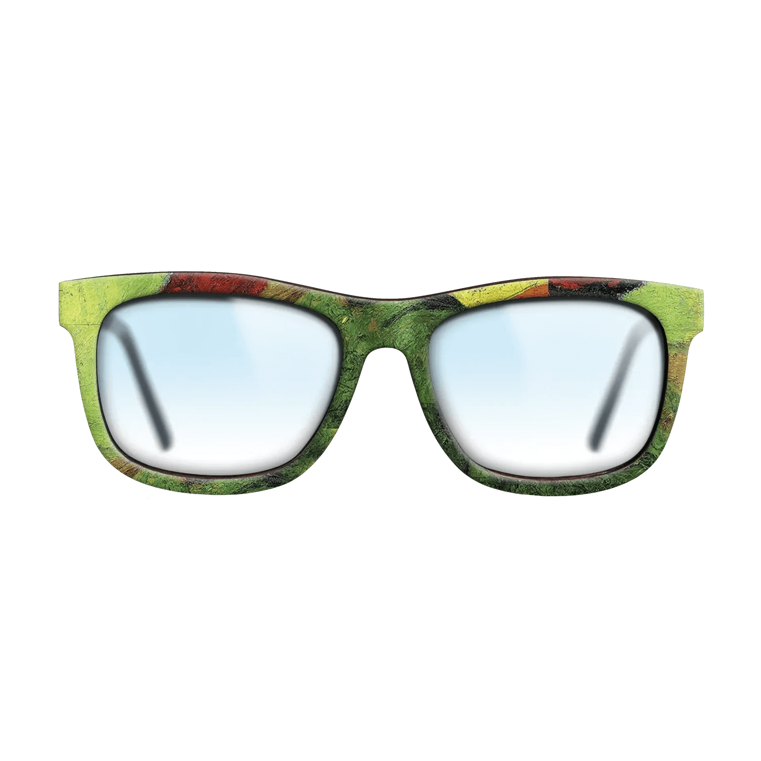 Oil Painting on Straight Grain Walnut: Rococo - Paul Gauguin (Man in a Red Beret), 1888 - Vincent van Gogh - The Hero - Square - 717 - SIRIS wood optic