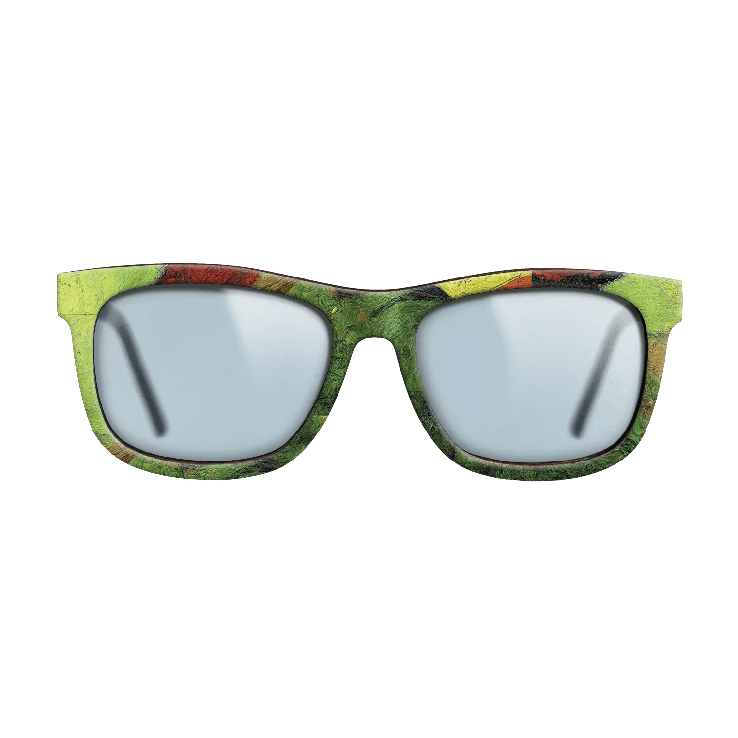 Oil Painting on Straight Grain Walnut: Rococo - Paul Gauguin (Man in a Red Beret), 1888 - Vincent van Gogh - The Hero - Square - 717 - SIRIS wood optic