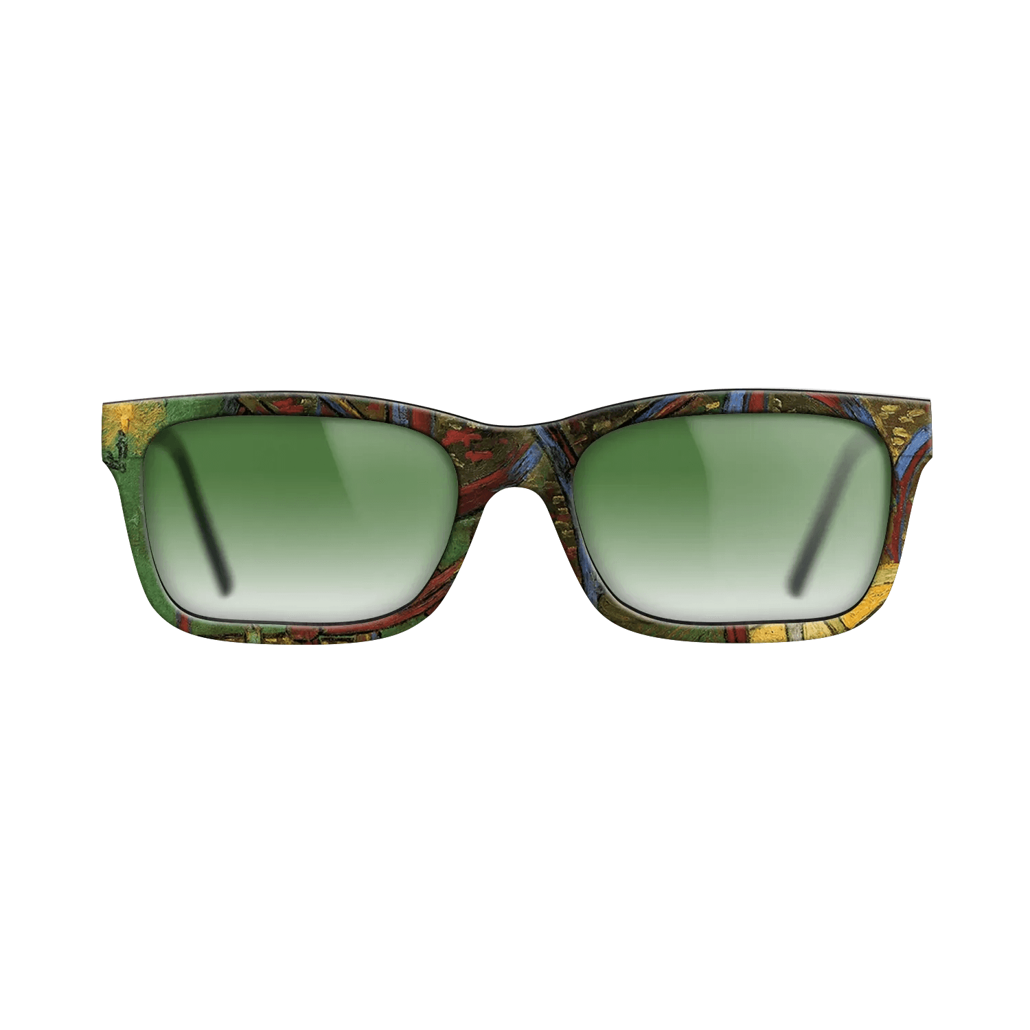 Oil Painting on Straight Grain Walnut: Rococo - Paul Gauguin's Armchair, 1888 - Vincent van Gogh - The Sage - Rectangle - 838 - SIRIS wood optic