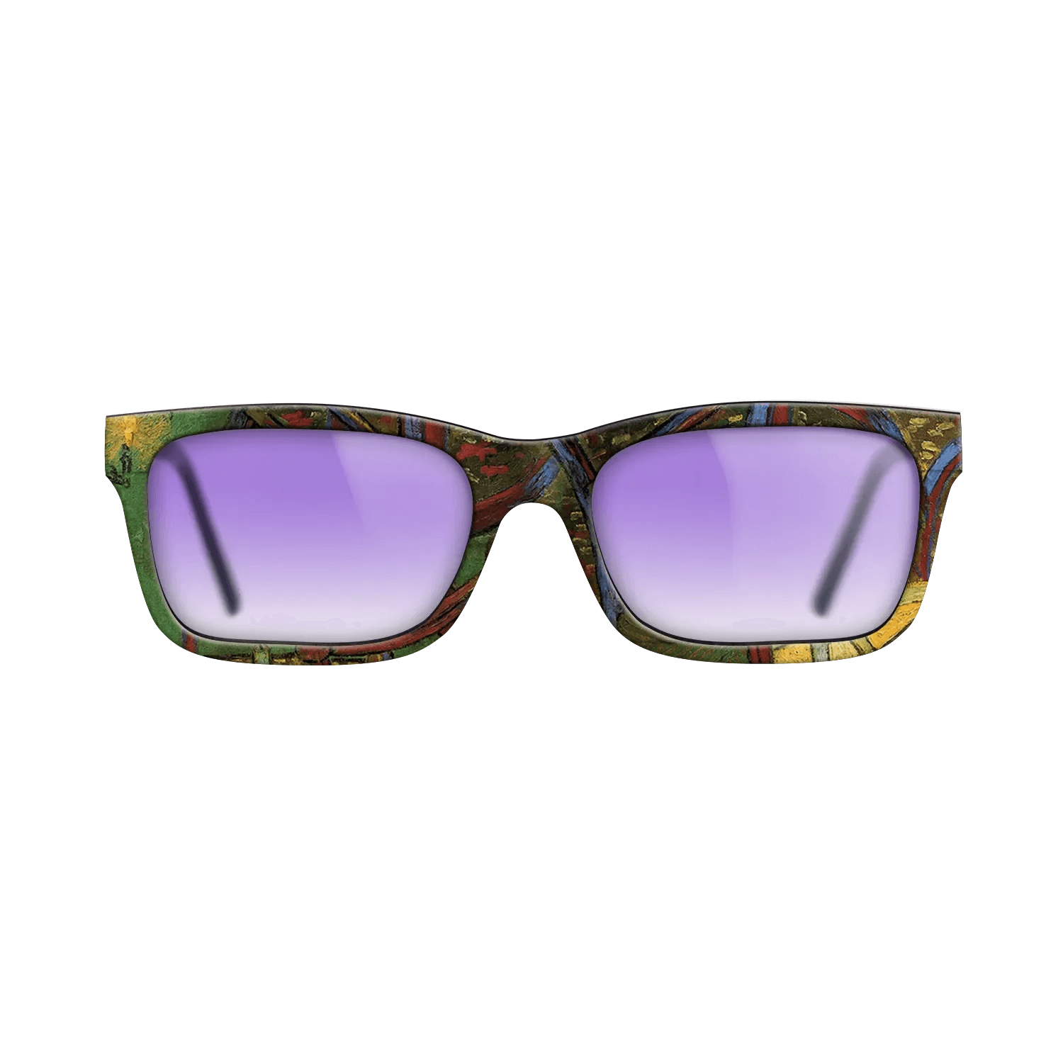 Oil Painting on Straight Grain Walnut: Rococo - Paul Gauguin's Armchair, 1888 - Vincent van Gogh - The Sage - Rectangle - 838 - SIRIS wood optic