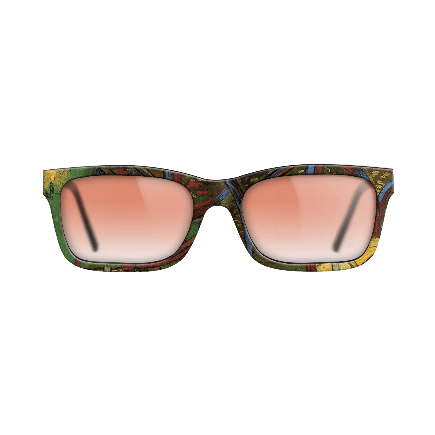 Oil Painting on Straight Grain Walnut: Rococo - Paul Gauguin's Armchair, 1888 - Vincent van Gogh - The Sage - Rectangle - 838 - SIRIS wood optic