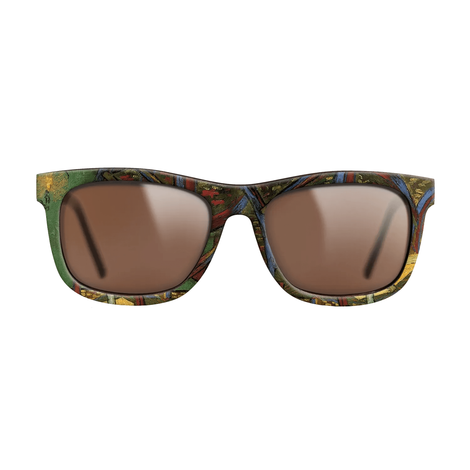 Oil Painting on Straight Grain Walnut: Rococo - Paul Gauguin's Armchair, 1888 - Vincent van Gogh - The Hero - Square - 838 - SIRIS wood optic