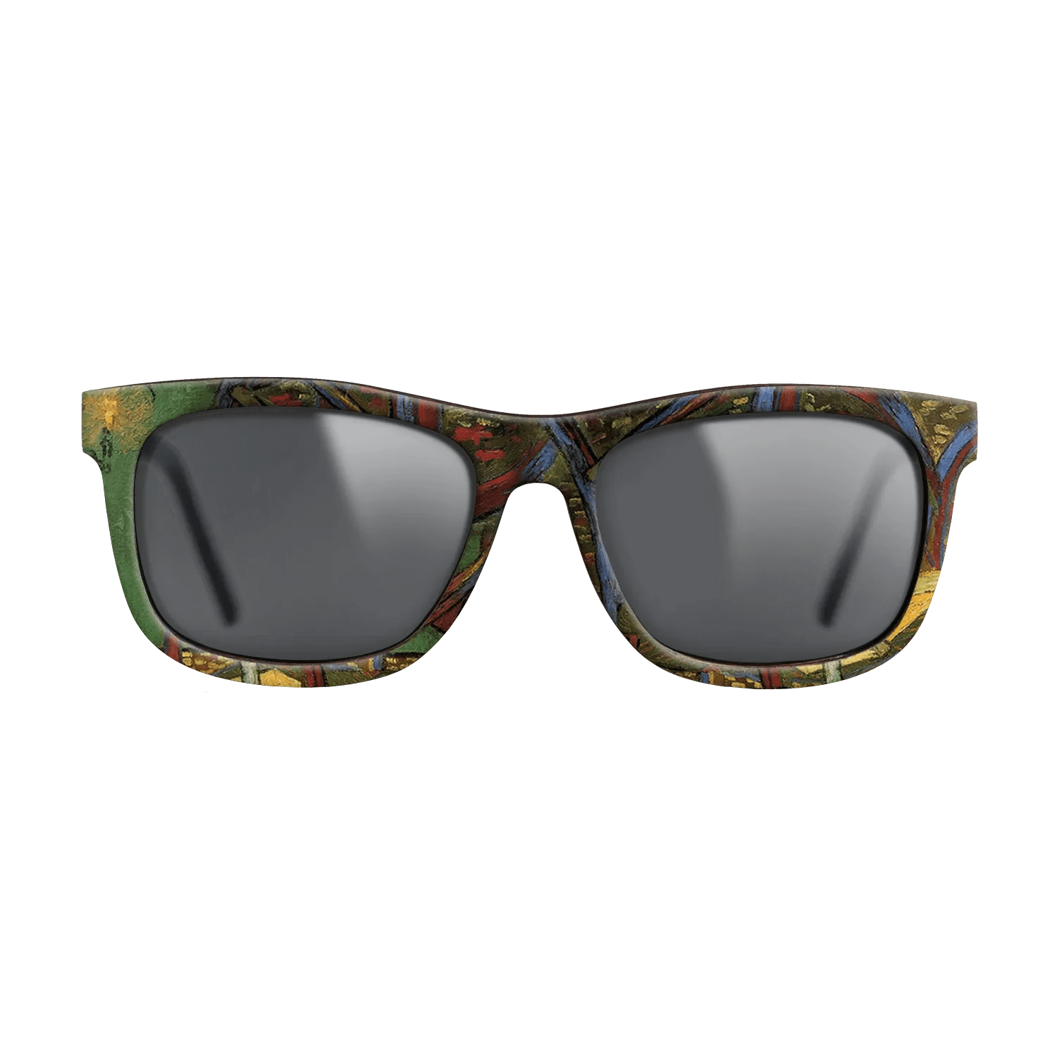 Oil Painting on Straight Grain Walnut: Rococo - Paul Gauguin's Armchair, 1888 - Vincent van Gogh - The Hero - Square - 838 - SIRIS wood optic