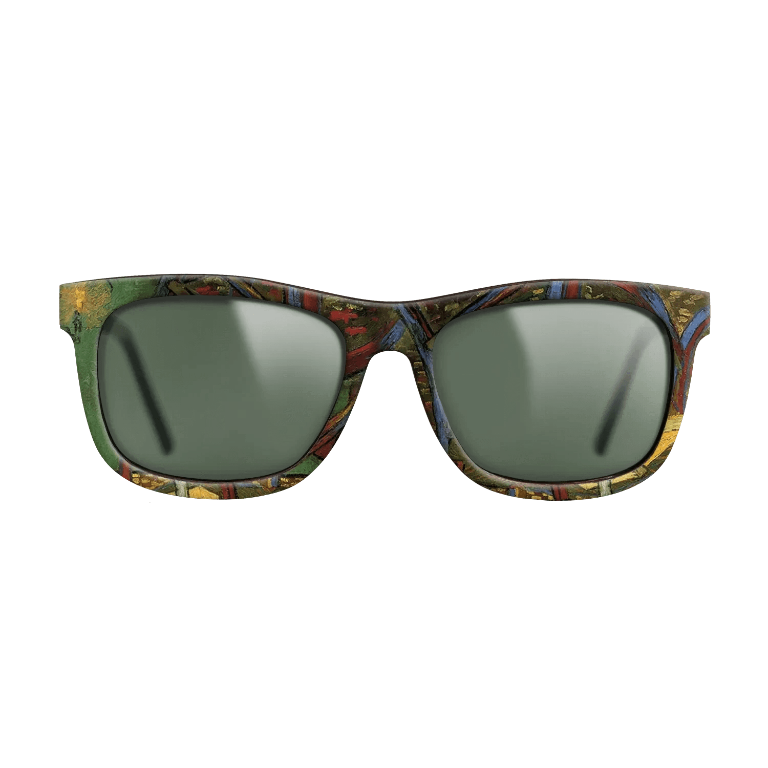 Oil Painting on Straight Grain Walnut: Rococo - Paul Gauguin's Armchair, 1888 - Vincent van Gogh - The Hero - Square - 838 - SIRIS wood optic