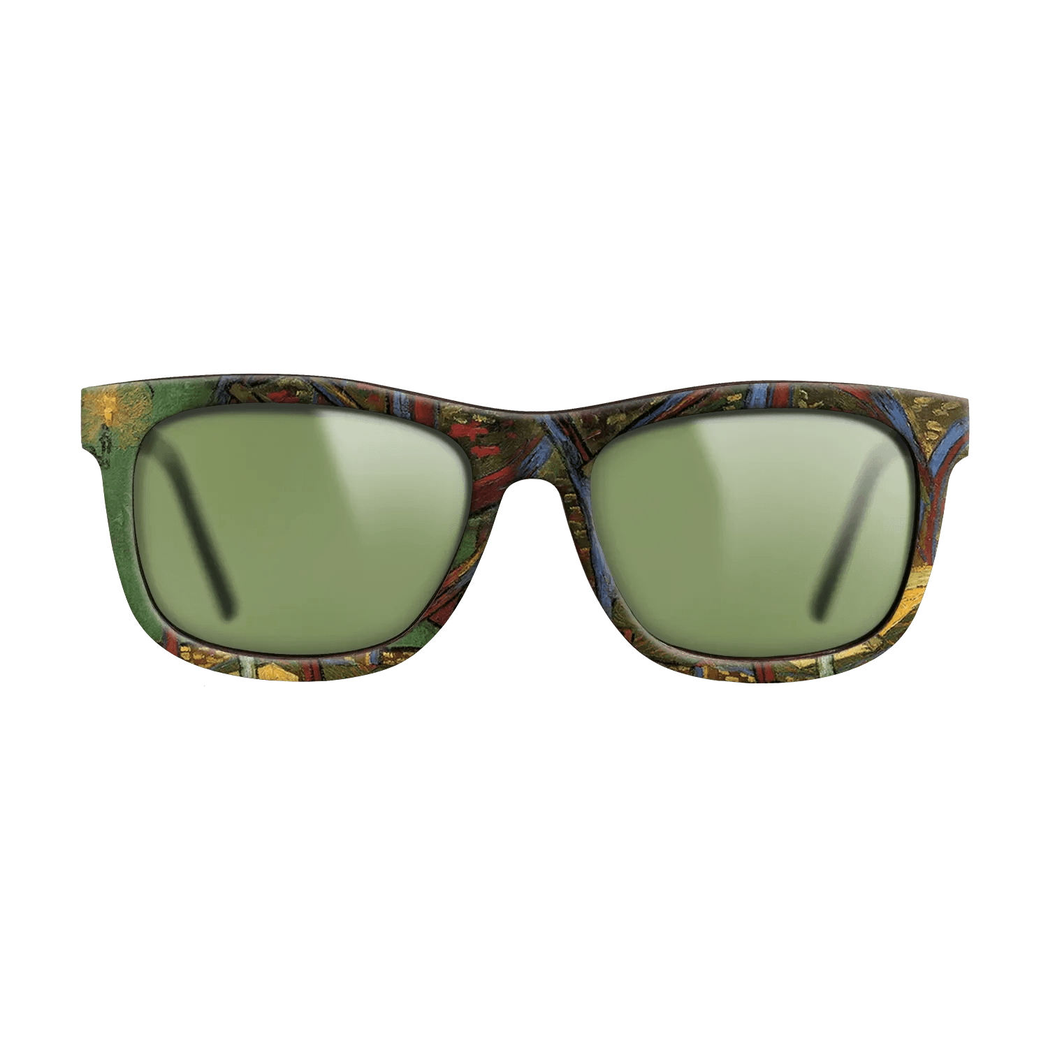 Oil Painting on Straight Grain Walnut: Rococo - Paul Gauguin's Armchair, 1888 - Vincent van Gogh - The Hero - Square - 838 - SIRIS wood optic