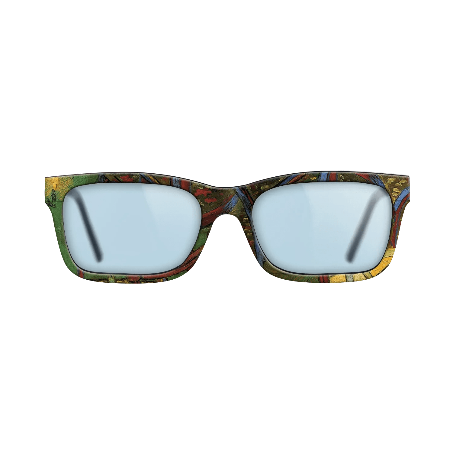 Oil Painting on Straight Grain Walnut: Rococo - Paul Gauguin's Armchair, 1888 - Vincent van Gogh - The Sage - Rectangle - 838 - SIRIS wood optic