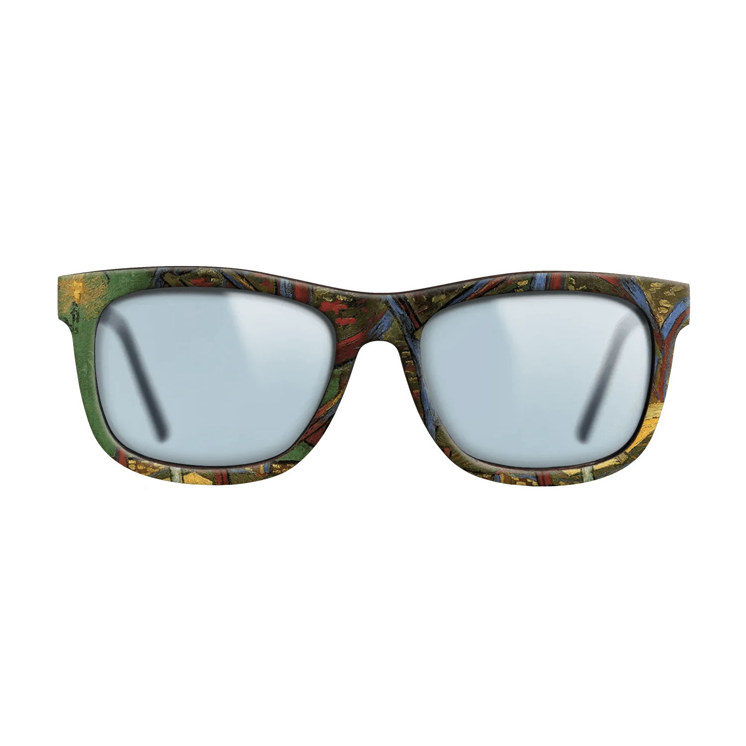 Oil Painting on Straight Grain Walnut: Rococo - Paul Gauguin's Armchair, 1888 - Vincent van Gogh - The Hero - Square - 838 - SIRIS wood optic