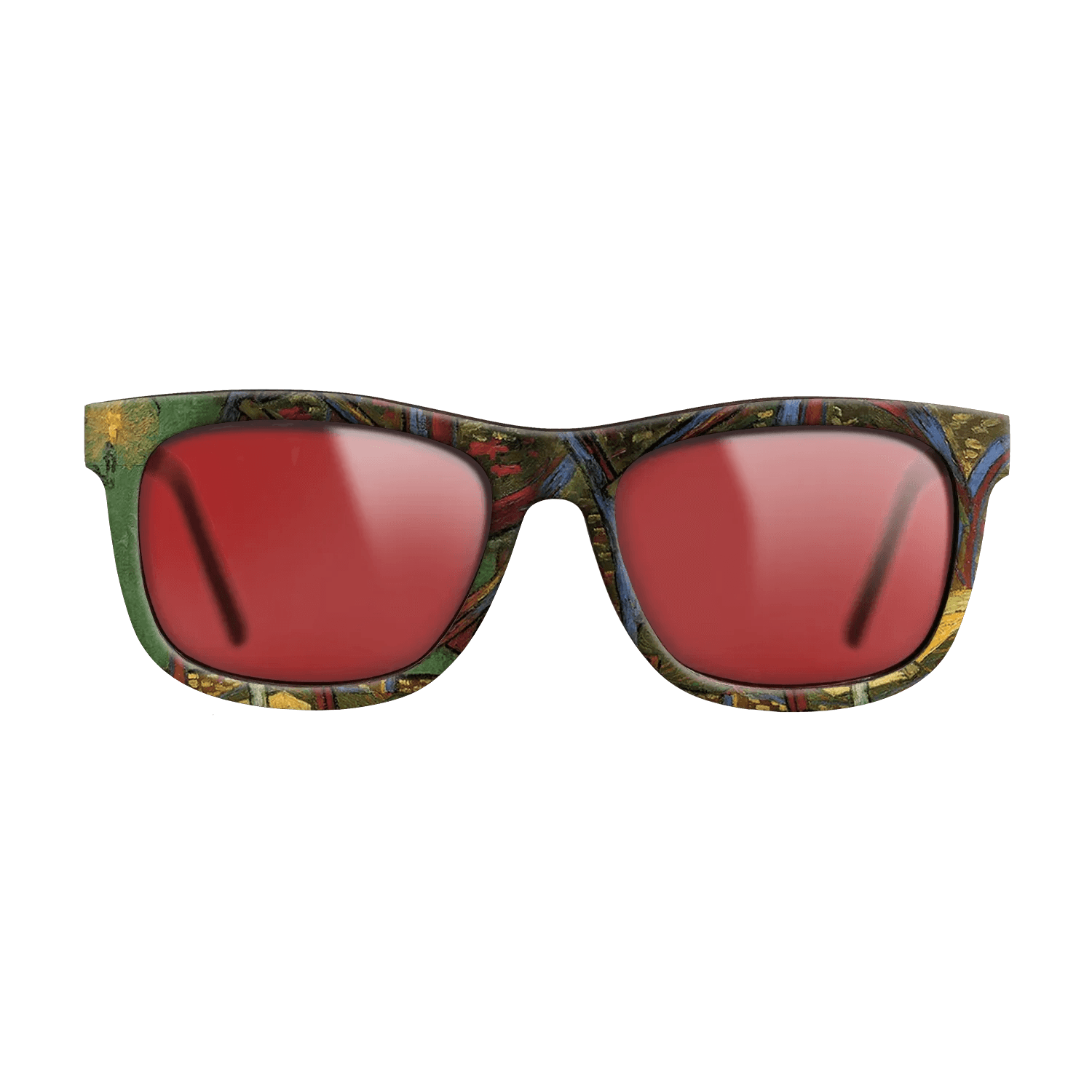 Oil Painting on Straight Grain Walnut: Rococo - Paul Gauguin's Armchair, 1888 - Vincent van Gogh - The Hero - Square - 838 - SIRIS wood optic