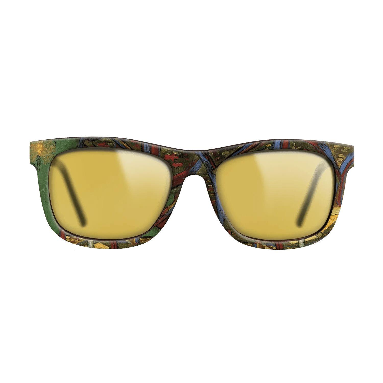 Oil Painting on Straight Grain Walnut: Rococo - Paul Gauguin's Armchair, 1888 - Vincent van Gogh - The Hero - Square - 838 - SIRIS wood optic