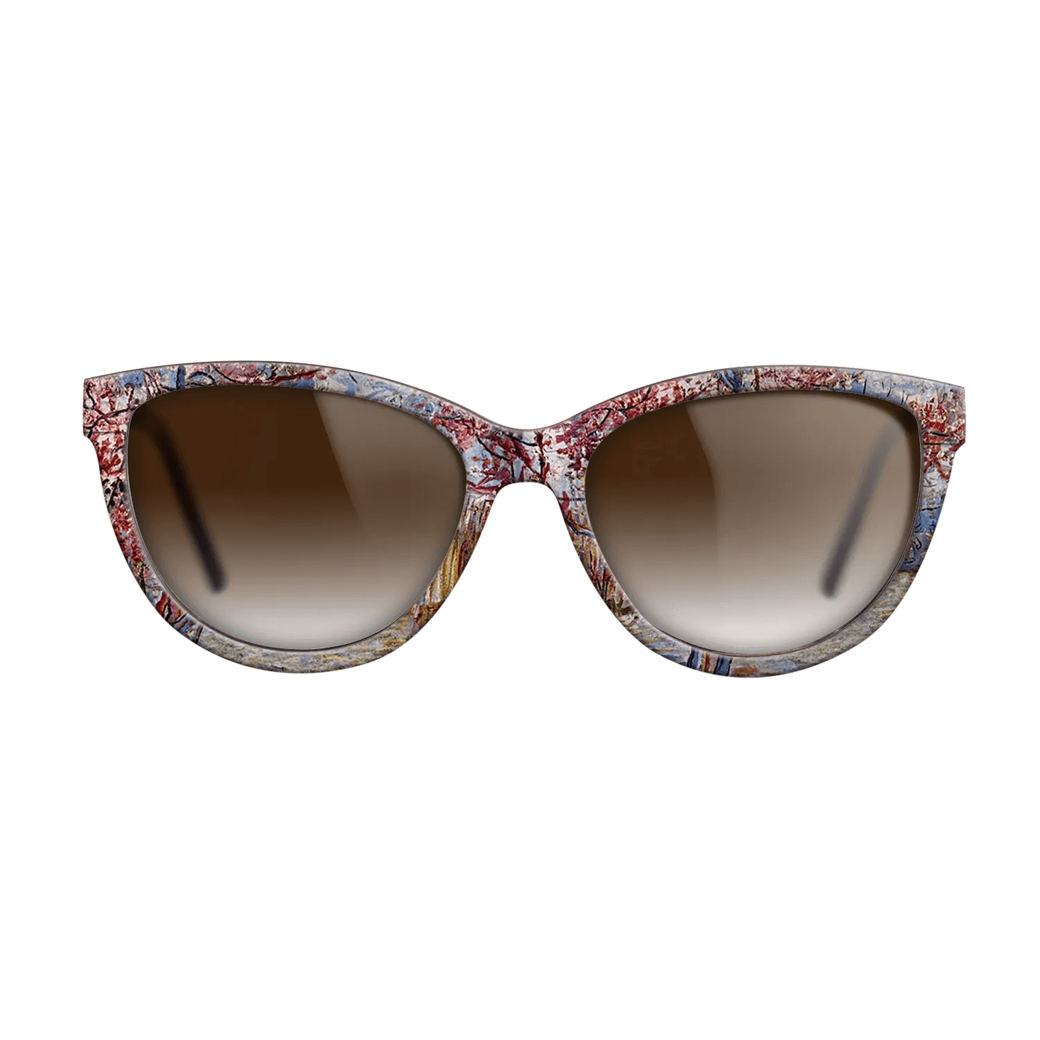 Oil Painting on Straight Grain Walnut: Rococo - Peach Tree in Bloom (in memory of Mauve), 1888 - Vincent van Gogh - The Maiden - Cat - 1119 - SIRIS wood optic