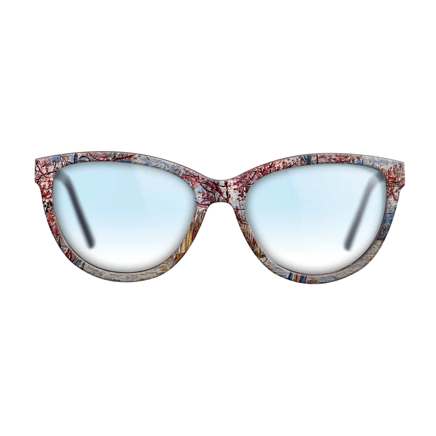 Oil Painting on Straight Grain Walnut: Rococo - Peach Tree in Bloom (in memory of Mauve), 1888 - Vincent van Gogh - The Maiden - Cat - 1119 - SIRIS wood optic