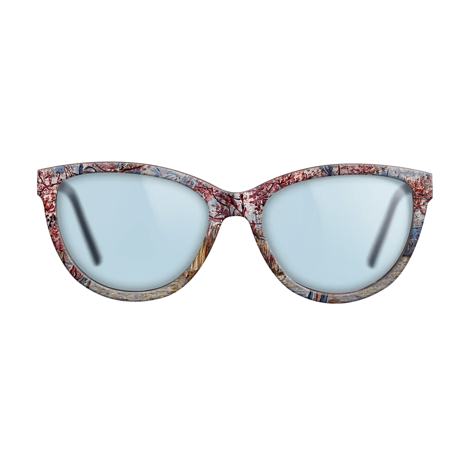 Oil Painting on Straight Grain Walnut: Rococo - Peach Tree in Bloom (in memory of Mauve), 1888 - Vincent van Gogh - The Maiden - Cat - 1119 - SIRIS wood optic