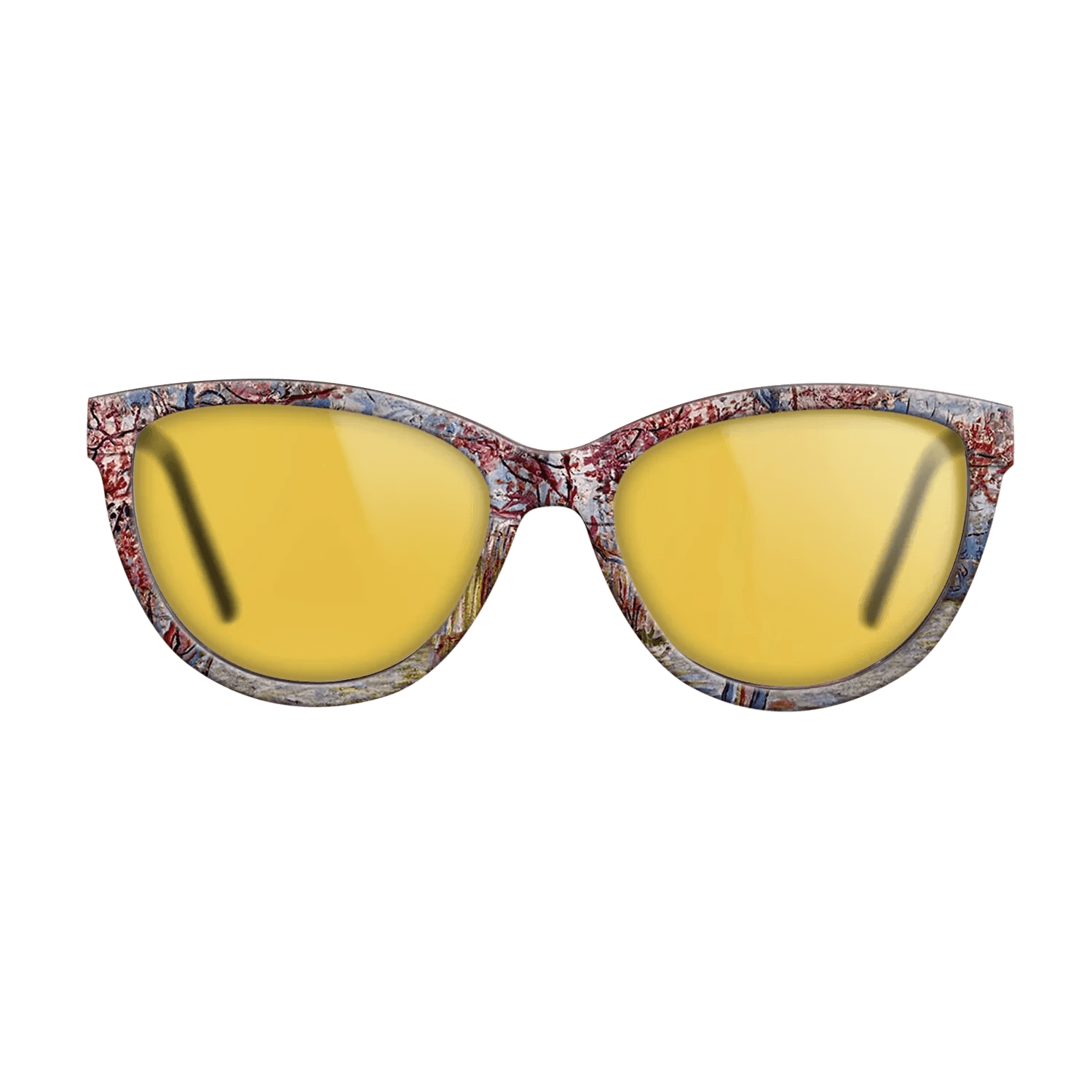 Oil Painting on Straight Grain Walnut: Rococo - Peach Tree in Bloom (in memory of Mauve), 1888 - Vincent van Gogh - The Maiden - Cat - 1119 - SIRIS wood optic