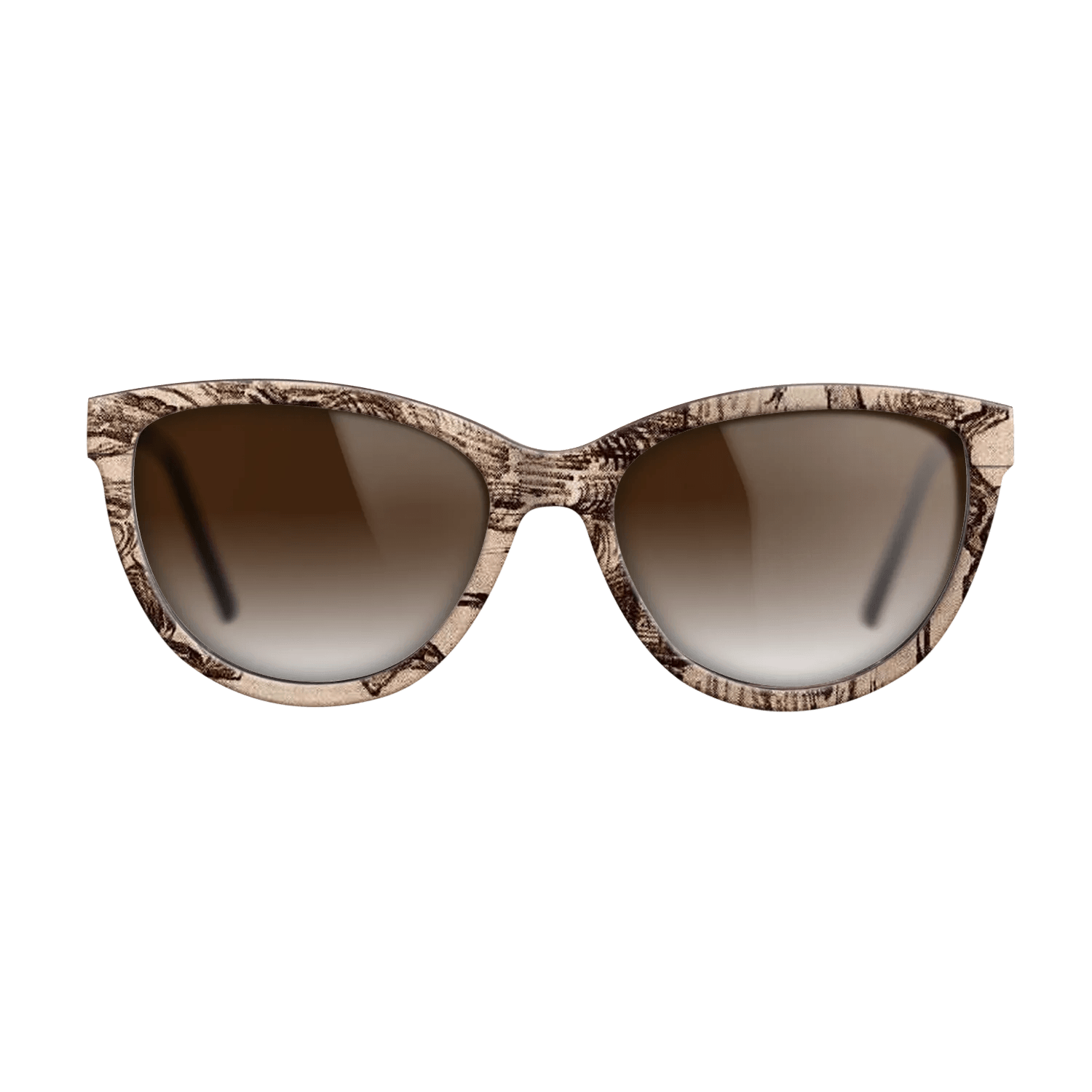 Oil Painting on Straight Grain Walnut: Rococo - Pine Trees Seen against the Wall of the Asylum, 1889 - Vincent van Gogh - The Maiden - Cat - 1651 - SIRIS wood optic