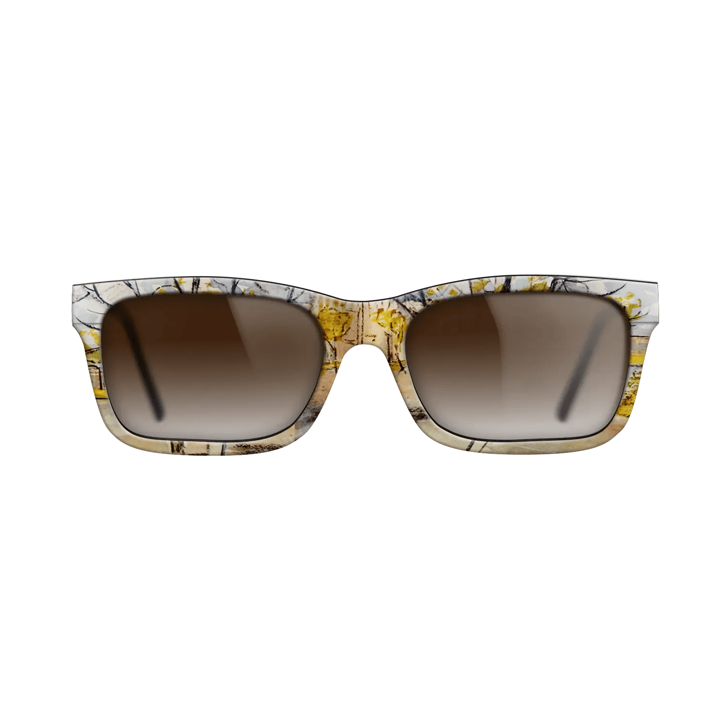 Oil Painting on Straight Grain Walnut: Rococo - Pink Peach Trees, 1888 - Vincent van Gogh - The Sage - Rectangle - 1559 - SIRIS wood optic