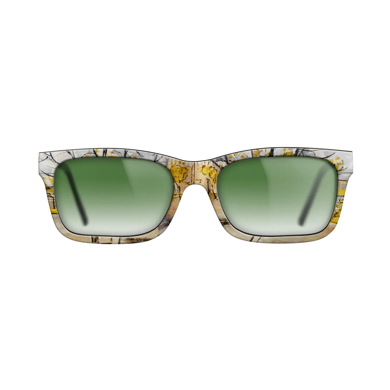 Oil Painting on Straight Grain Walnut: Rococo - Pink Peach Trees, 1888 - Vincent van Gogh - The Sage - Rectangle - 1559 - SIRIS wood optic