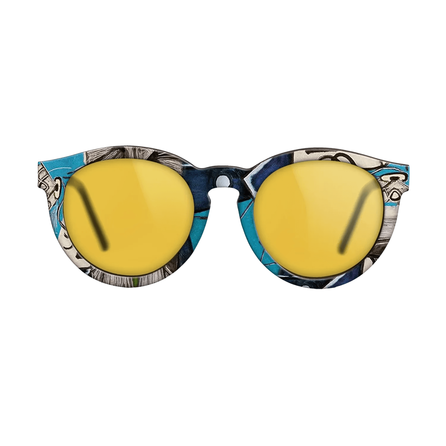 Oil Painting on Straight Grain Walnut: Rococo - Portrait of Sylvette David in green chair, 1954 - Pablo Picasso - The Rebel - Round - 1699 - SIRIS wood optic