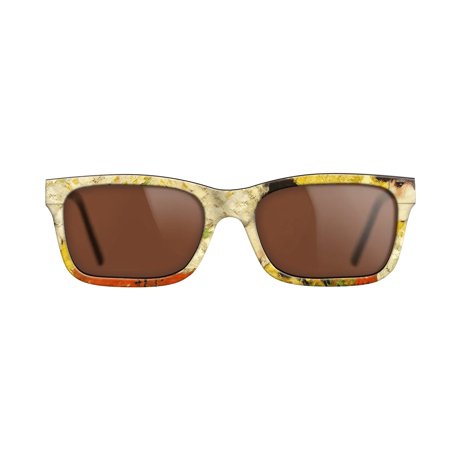 Oil Painting on Straight Grain Walnut: Rococo - Profile of a young girl (Girl with red flower in her hair), 1901 - Pablo Picasso - The Sage - Rectangle - 1935 - SIRIS wood optic