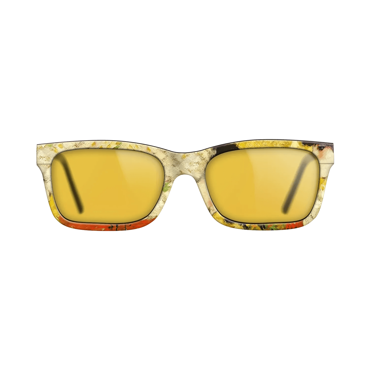 Oil Painting on Straight Grain Walnut: Rococo - Profile of a young girl (Girl with red flower in her hair), 1901 - Pablo Picasso - The Sage - Rectangle - 1935 - SIRIS wood optic