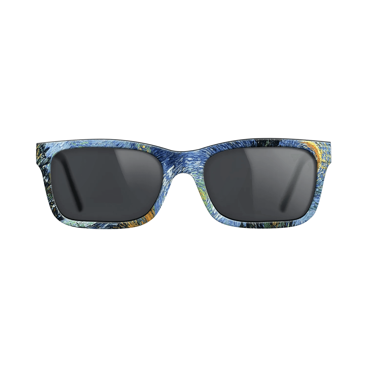 Oil Painting on Straight Grain Walnut: Rococo - Road with Cypresses, 1890 - Vincent van Gogh - The Sage - Rectangle - 709 - SIRIS wood optic