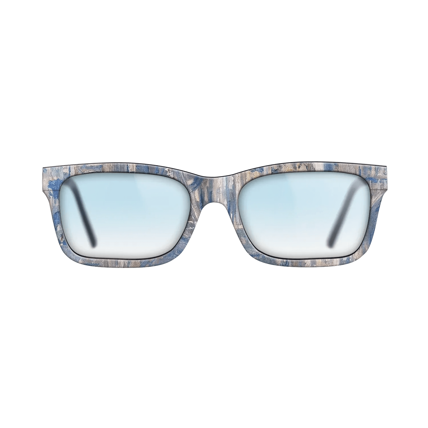 Oil Painting on Straight Grain Walnut: Rococo - Rouen Cathedral, Study of the Portal, 1892 - Claude Monet - The Sage - Rectangle - 1207 - SIRIS wood optic