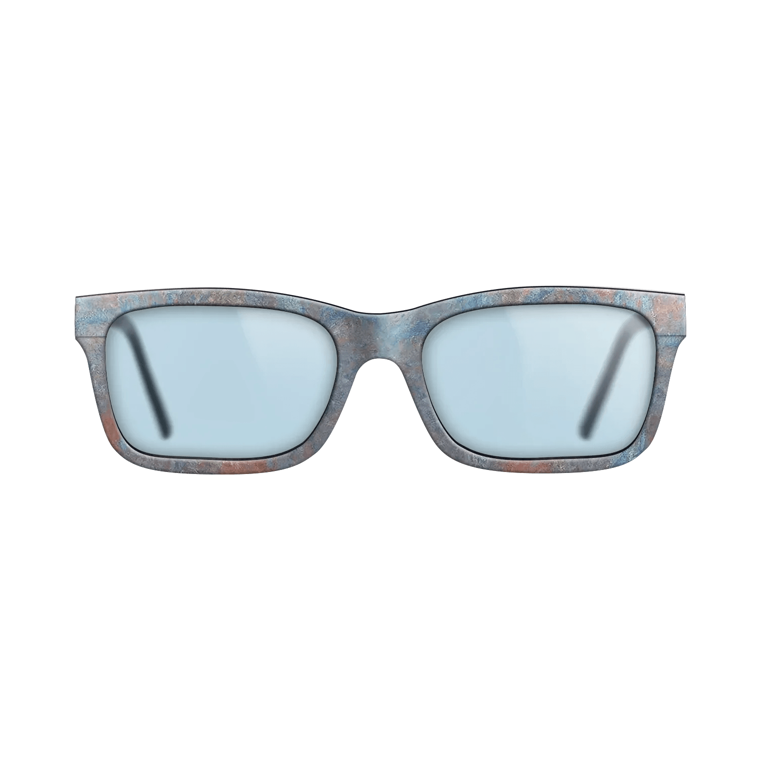 Oil Painting on Straight Grain Walnut: Rococo - Rouen Cathedral, red, Sunlight, 1892 - Claude Monet - The Sage - Rectangle - 884 - SIRIS wood optic