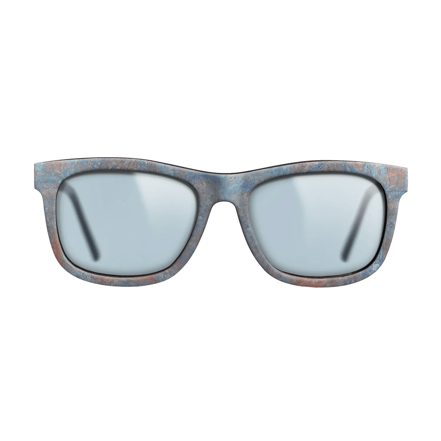 Oil Painting on Straight Grain Walnut: Rococo - Rouen Cathedral, red, Sunlight, 1892 - Claude Monet - The Hero - Square - 884 - SIRIS wood optic