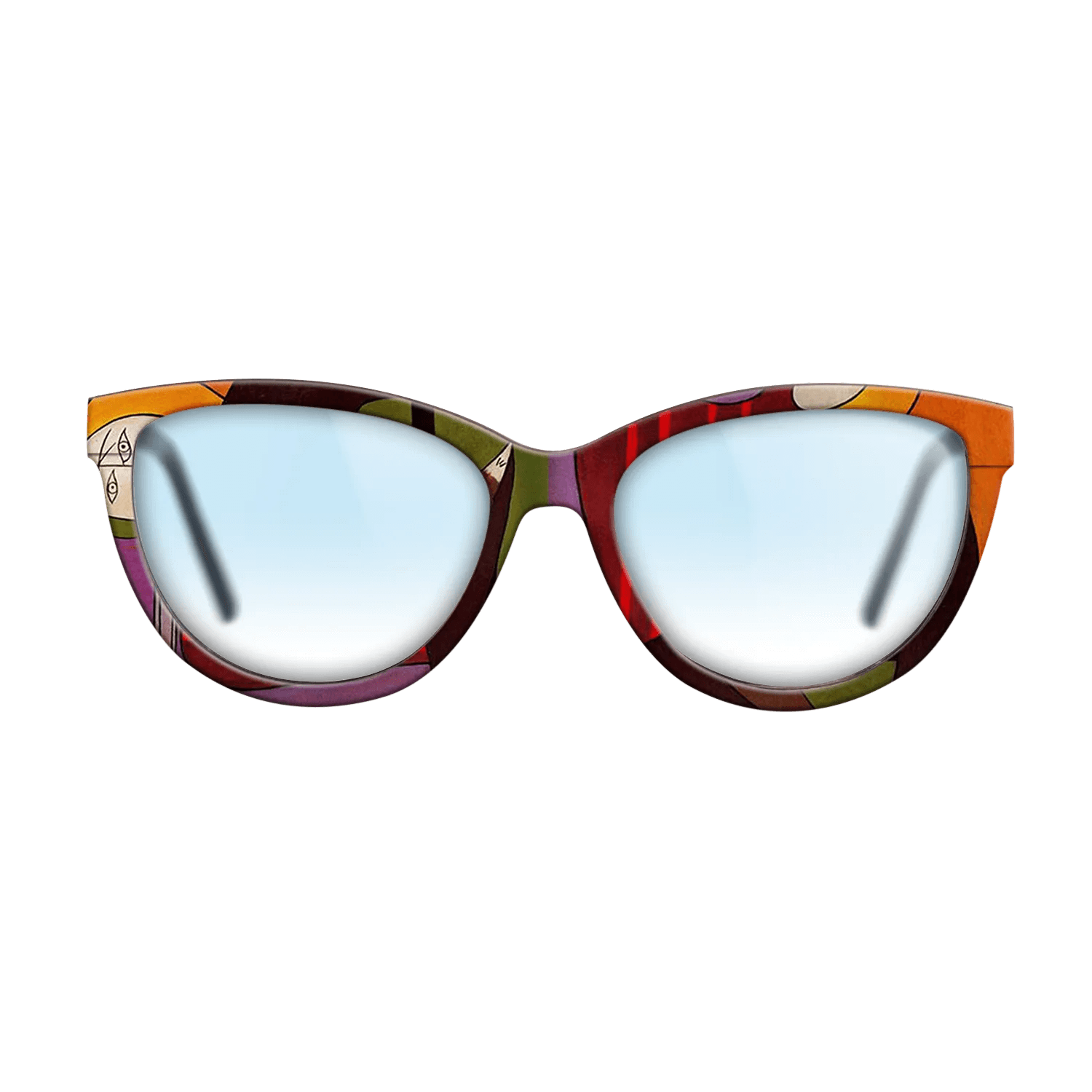 Oil Painting on Straight Grain Walnut: Rococo - Seated Woman in a Red Armchair, 1931 - Pablo Picasso - The Maiden - Cat - 1580 - SIRIS wood optic