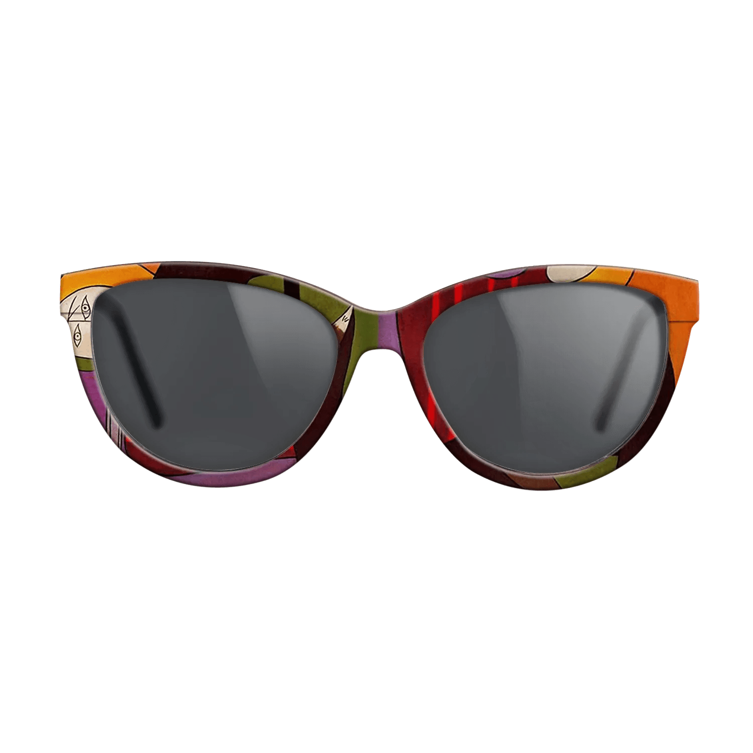 Oil Painting on Straight Grain Walnut: Rococo - Seated Woman in a Red Armchair, 1931 - Pablo Picasso - The Maiden - Cat - 1580 - SIRIS wood optic