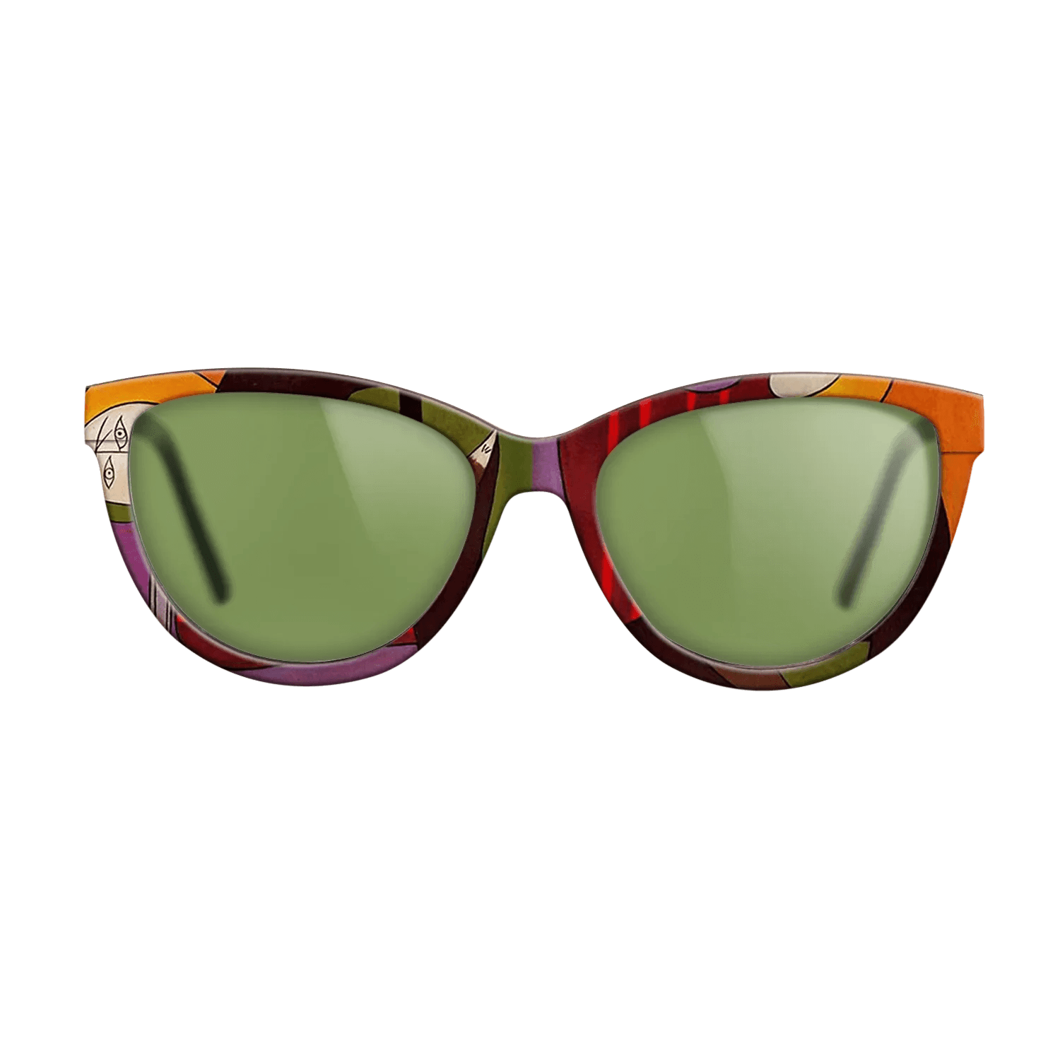 Oil Painting on Straight Grain Walnut: Rococo - Seated Woman in a Red Armchair, 1931 - Pablo Picasso - The Maiden - Cat - 1580 - SIRIS wood optic