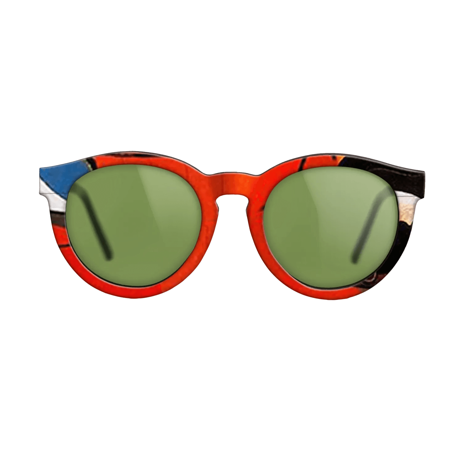 Oil Painting on Straight Grain Walnut: Rococo - Seated woman, 1927 - Pablo Picasso - The Rebel - Round - 1470 - SIRIS wood optic