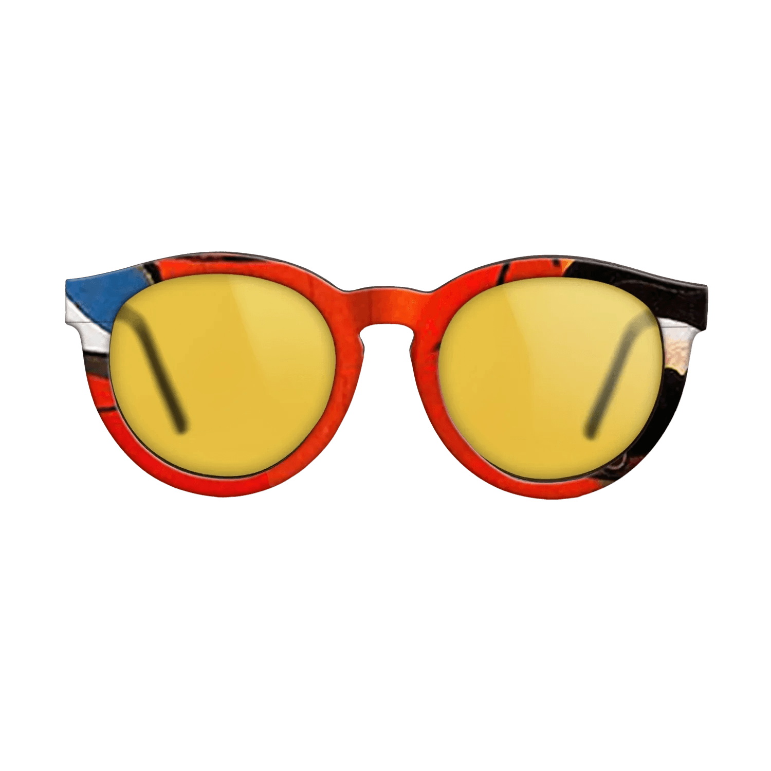 Oil Painting on Straight Grain Walnut: Rococo - Seated woman, 1927 - Pablo Picasso - The Rebel - Round - 1470 - SIRIS wood optic