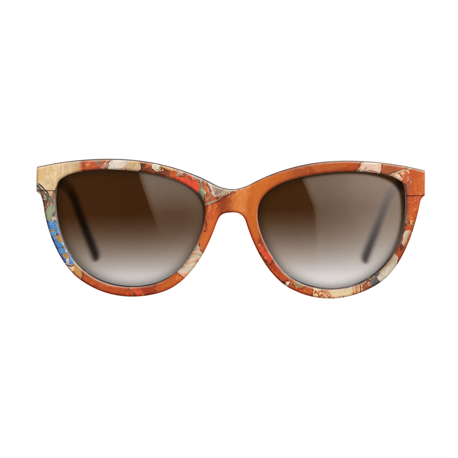 Oil Painting on Straight Grain Walnut: Rococo - Summertime Flowers - Stefan Luchian - The Maiden - Cat - 1410 - SIRIS wood optic